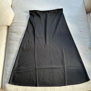 Jcrew Gwenyth slip skirt in XS black